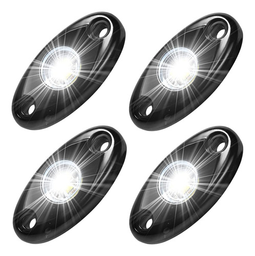 Kit De 4 Pods De Luces Led Rock Jeep, Atv, Suv, Coche T...