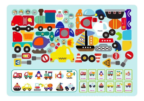 Rompecabezas Puzzle Magnetico Didactico De Madera 3d Niños.f