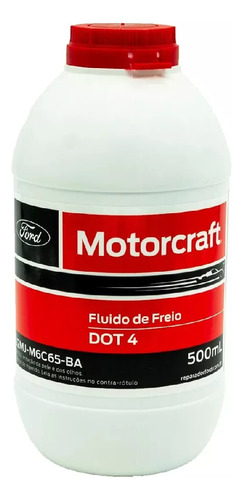 Fluído Freio Dot 4 Motorcraft Ford Fiesta Ecosport Focus Ka