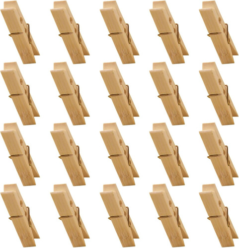Cyrank Perchas De Ropa Con Resorte, 20 Pzas Clips Para Ropa