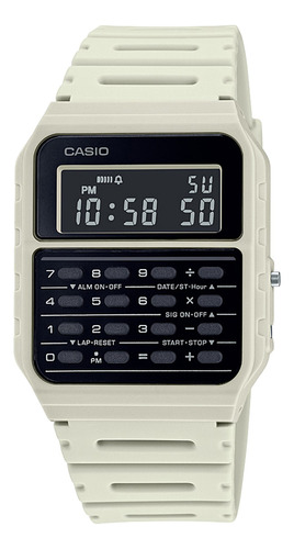 Reloj Casio Blanco Hombre Ca-53wf-8bdf 100% Original 