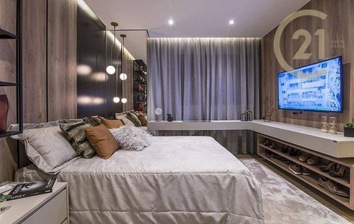 Apartamento Com 1 Dormitório À Venda, 26 M² - Brooklin - São Paulo/sp - Ap23214