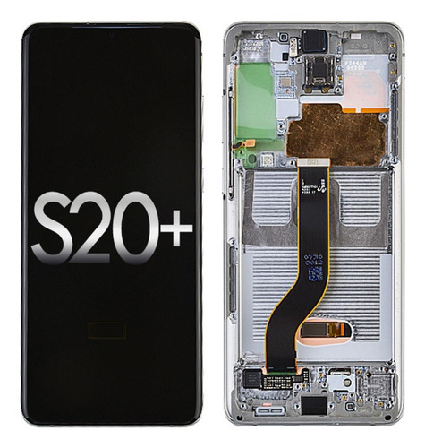 Pantalla Lcd Con Marco Para Samsung S20 Plus G985f G986b