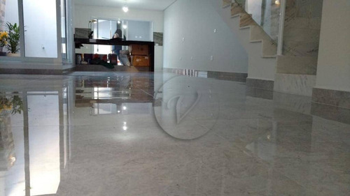 Imagem 26 de 29 de Sobrado Alto Padrão Com 3 Dormitórios À Venda, 235 M² Por R$ 1.600.000 - Centro - Santo André/sp - So1061