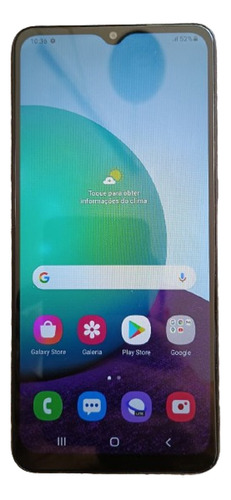 Smartphone Galaxy A02 32gb 2gb Ram Usado Menos De 1 Mês