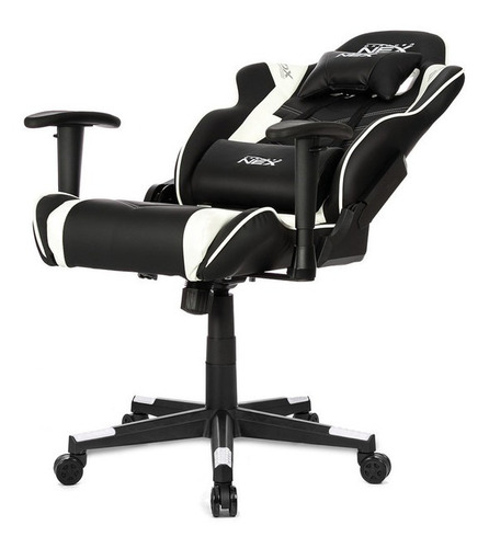 Silla Gamer Pro Modelo Nex Color Negro /blanco Marca Dxracer