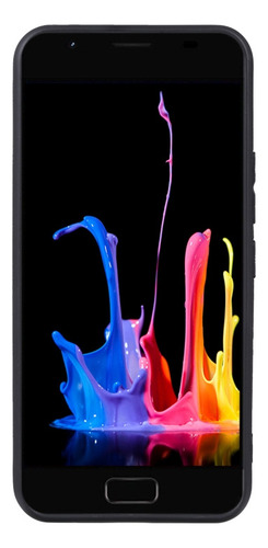 A Funda Negra De Tpu Para Asus Zenfone 4 Max Zc554kl