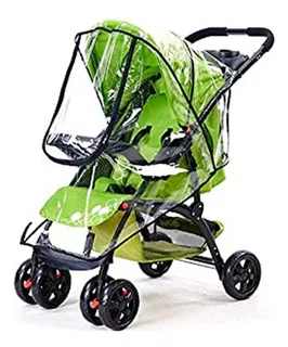 Protector De Coche Para Bebe Lluvia Viento Polvo Con Ventana