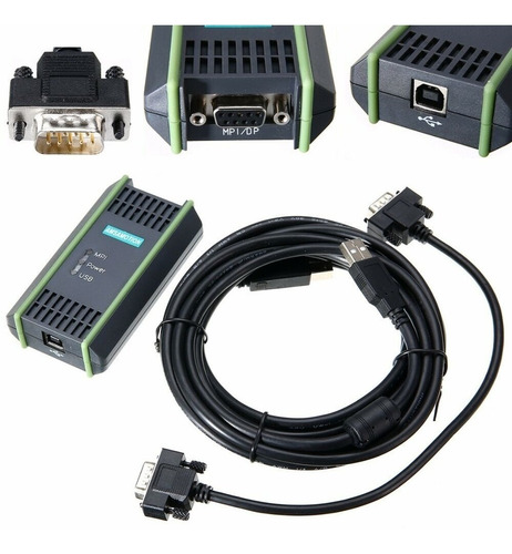 Cable Programacion Siemens Pc Adapter A2  S7 200 300 Mpi Ppi