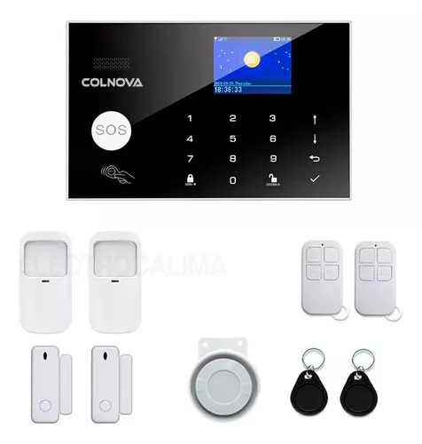 Alarma Para Casa Inalambrica Gsm Y Wifi - Kit De Alarma