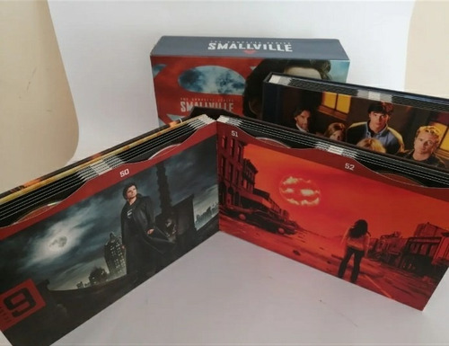 Smallville Box Set Deluxe 1 To 10/ 50 Dvd/ /