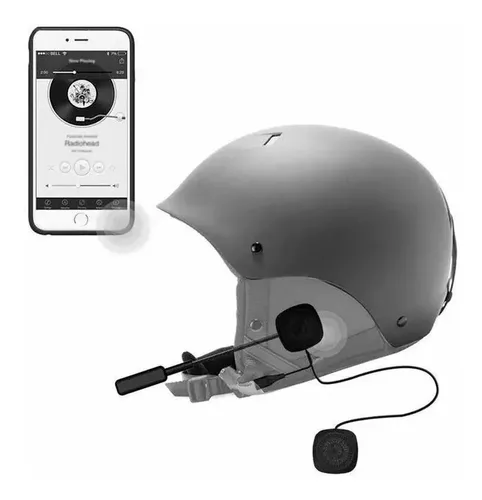 Auricular Manos Libres Para Casco Moto Microfono Bluetooth