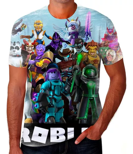 Camiseta Camisa Roblox Jogo Game Avatar Skin Envio Rapido 11