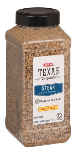 Sazonador Texas Original Steak 737gr Importado