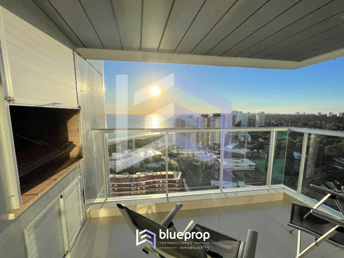 Imagen 7 de 20 de Apartamento En Venta En Piso Alto Con Vistas A Playa Mansa De Punta Del Este.