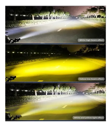 Exploradoras Para Moto Luz Led