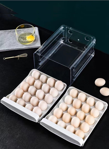 Imagen 3 de 6 de Canasta Para Huevos Organizador X40 Und/huevos