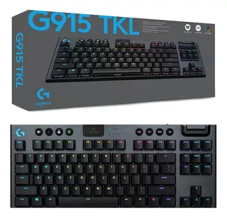 Teclado Logitech G915 Tkl Lightspeed Rgb Mecanico Inalambric