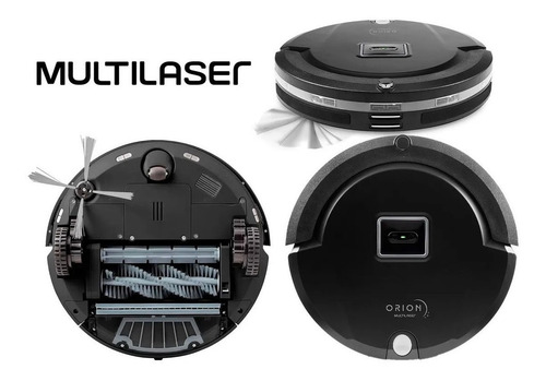 Aspirador Multilaser Robô Orion 3 Em 1 Ho042 - Bivolt Cor Preto