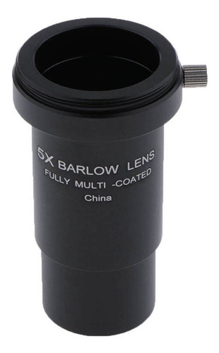 5x Ampliación Telescópica Lente Barlow con Plossl 8mm Ocular para 