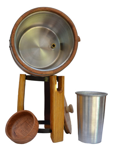 Dispensador De Cerveza Chopera Artesanal En Roble Barril