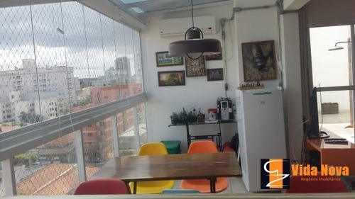 Imagem 8 de 15 de São Caetano Do Sul - Santa Maria - Cobertura 144m²(alugada) - Ac-1725