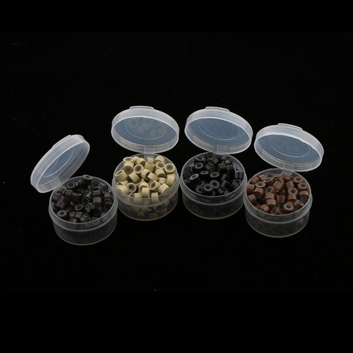 400 Peças De Silicone + Micro Anéis De Extensão De Gancho