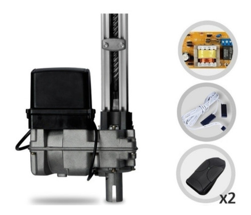 Kit Motor Portón Basculante Ppa 1/4hp+soportes Envios Gratis