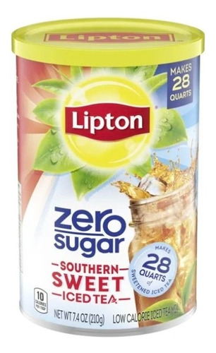 Te Lipton Zero Azucar Southern Sweet Ice Tea 210g