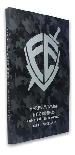 Hinário Brochura Lt Hipergigante Escudo Camuflada - Hinario Harpa Letra Grande Corinhos, De Cpp. Editora Cpp Em Português