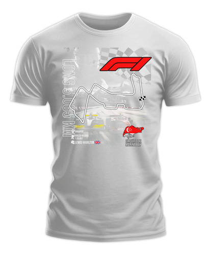 Polera Gustore De Circuito De Marina Bay