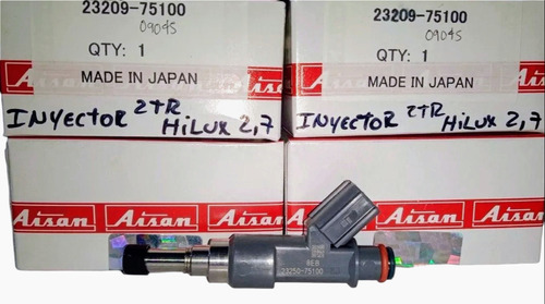 Inyector Hilux 2.7 2tr 2006 2007 2008 2009 2010 Original