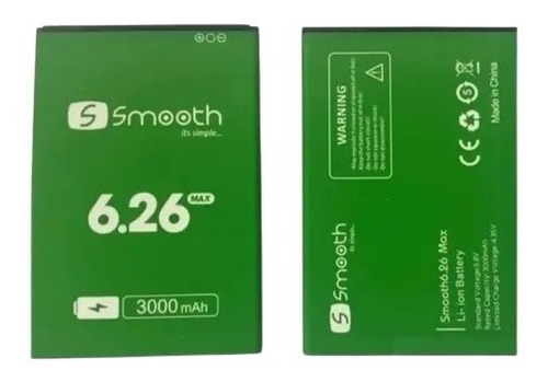 Bateria Pila Smooth 6.26 Max Nueva Con Garantia