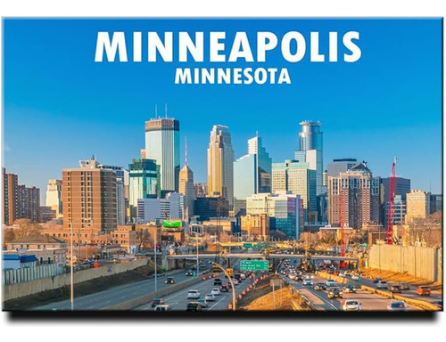 Iman Nevera Minneapolis Para Puerta Refrigerador Minnesota I
