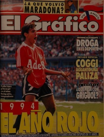 El Grafico 3911 El Año Rojo Walter Luis Pelletti Huracan