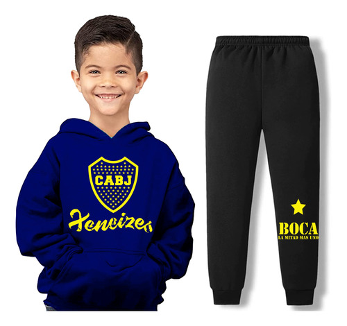 Conjunto Buzo Y Pantalón Para Niño / Boca Juniors / Xeneize