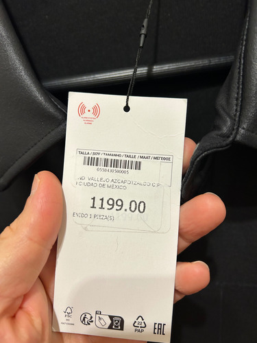 Camisa Efecto Encerado Xl Zara Con Msi