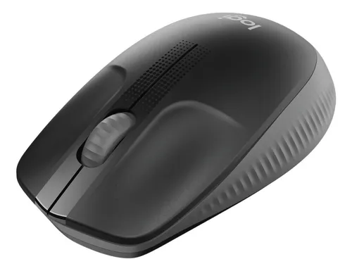 Mouse Inalambrico Logitech M190 Confort & Contorneado Carbon