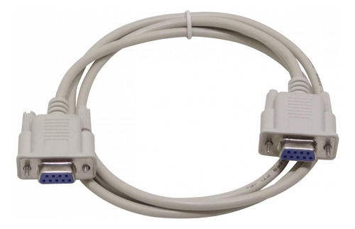 Cable Null-modem 1,5m Db9 Hembra-hembra Clickbox