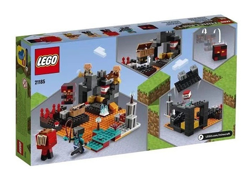 Kit De Construcción Lego Minecraft El Bastión Inferior 21185