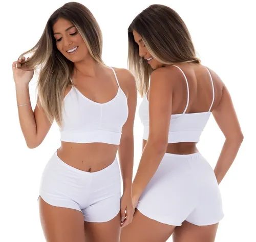 Kit Com 4 Top Dolls Short Doll Microfibra Linha Noite Dormir R 77 99