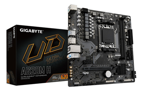 Placa Mãe Gigabyte A620m H Amd Am5 Matx Ddr5