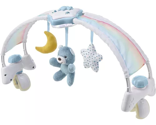 limpiar Vamos laberinto Chicco Arco Musical Rainbow Sky 2 En 1 Cunas Luces