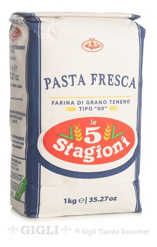 Harina Para Pasta Fresca / 5 Stagioni / Tipo 00 / Italiana