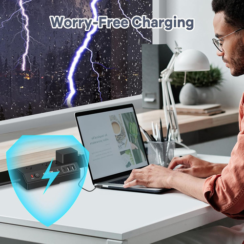 Abrazadera De Computadora Desmontable, 20 W Usb C De Ca...