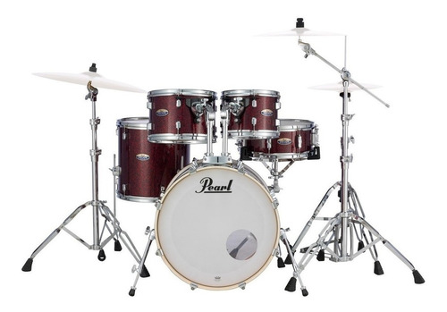 Bateria Pearl Decade 5 Cuerpos Bombo 22 Serie Maple