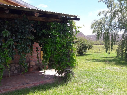 Alquiler Casa En Nono Con Calefacción A 80 Mts Del Rio, Traslasierra, Cordoba Cabaña Y Hermosas Vistas Lac