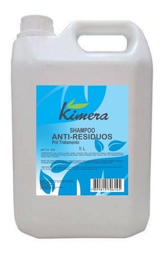 Shampoo Galão Anti-resíduos Profissional 5 Litros Kimera