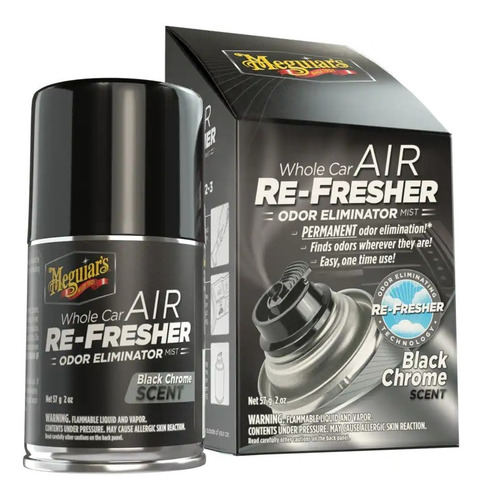 Whole Car Air Re- Fresher Black Chrome Meguiars