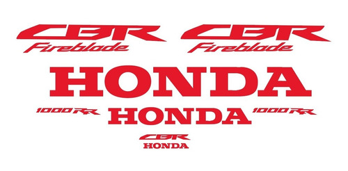 Calcomanias Stickers Honda Cbr 1000 Rr 2019